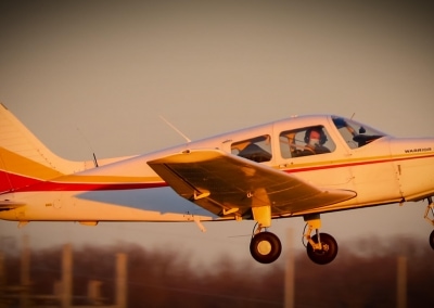 Flight training- Piper Warrior II Robertson-airport- Interstate Aviation Inc.