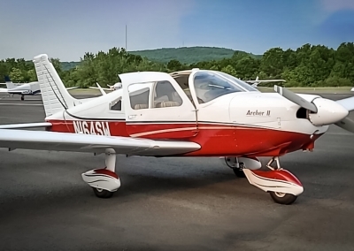 PA-28-181-Archer-N164SW Robertson-airport- Interstate Aviation Inc.